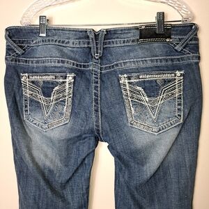 VIGOSS The Chelsea Capri size 11/12 - Bling On Buttons And Pockets